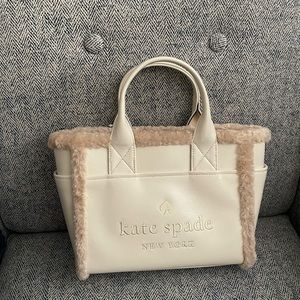Kate Spade Jett Faux Shearling Tote